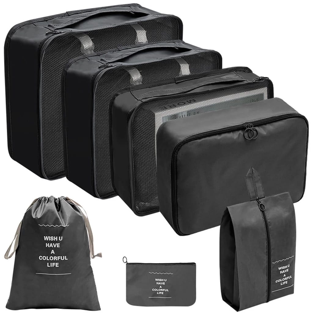 ORGANIZADOR DE EQUIPAJE X7 PIEZAS