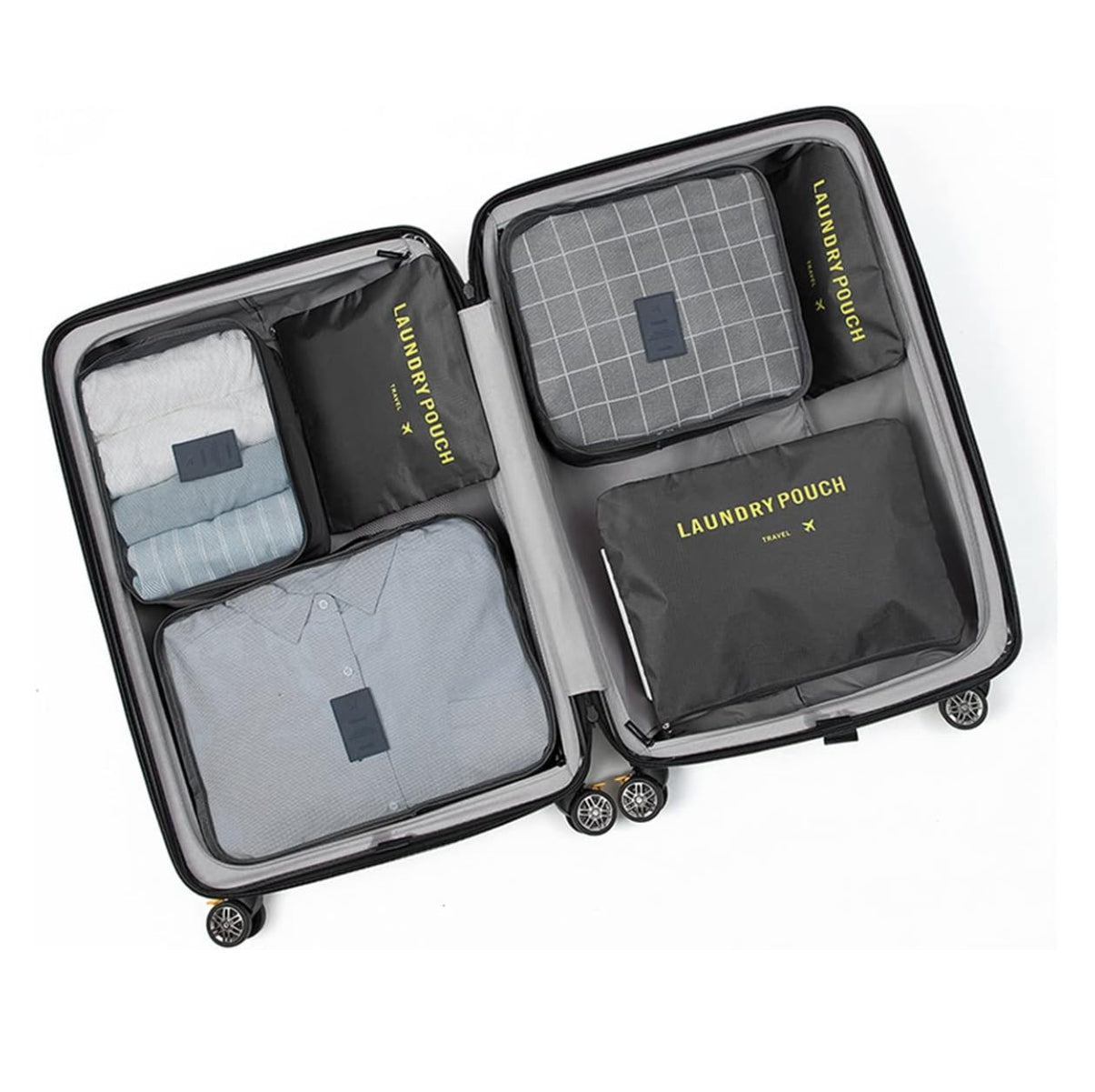 BOLSAS ORGANIZADORAS DE VIAJE X6