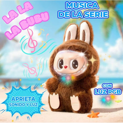 LLAVERO SORPRESA LABUBU CON LUZ Y SONIDO