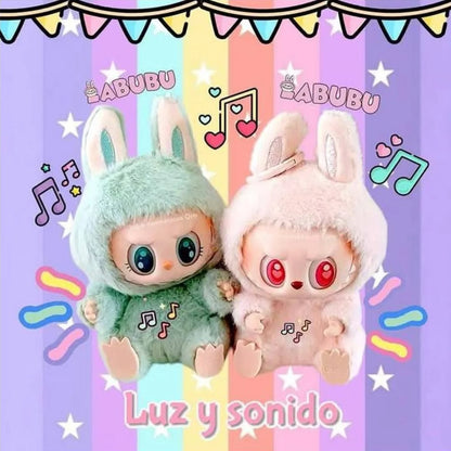 LLAVERO SORPRESA LABUBU CON LUZ Y SONIDO