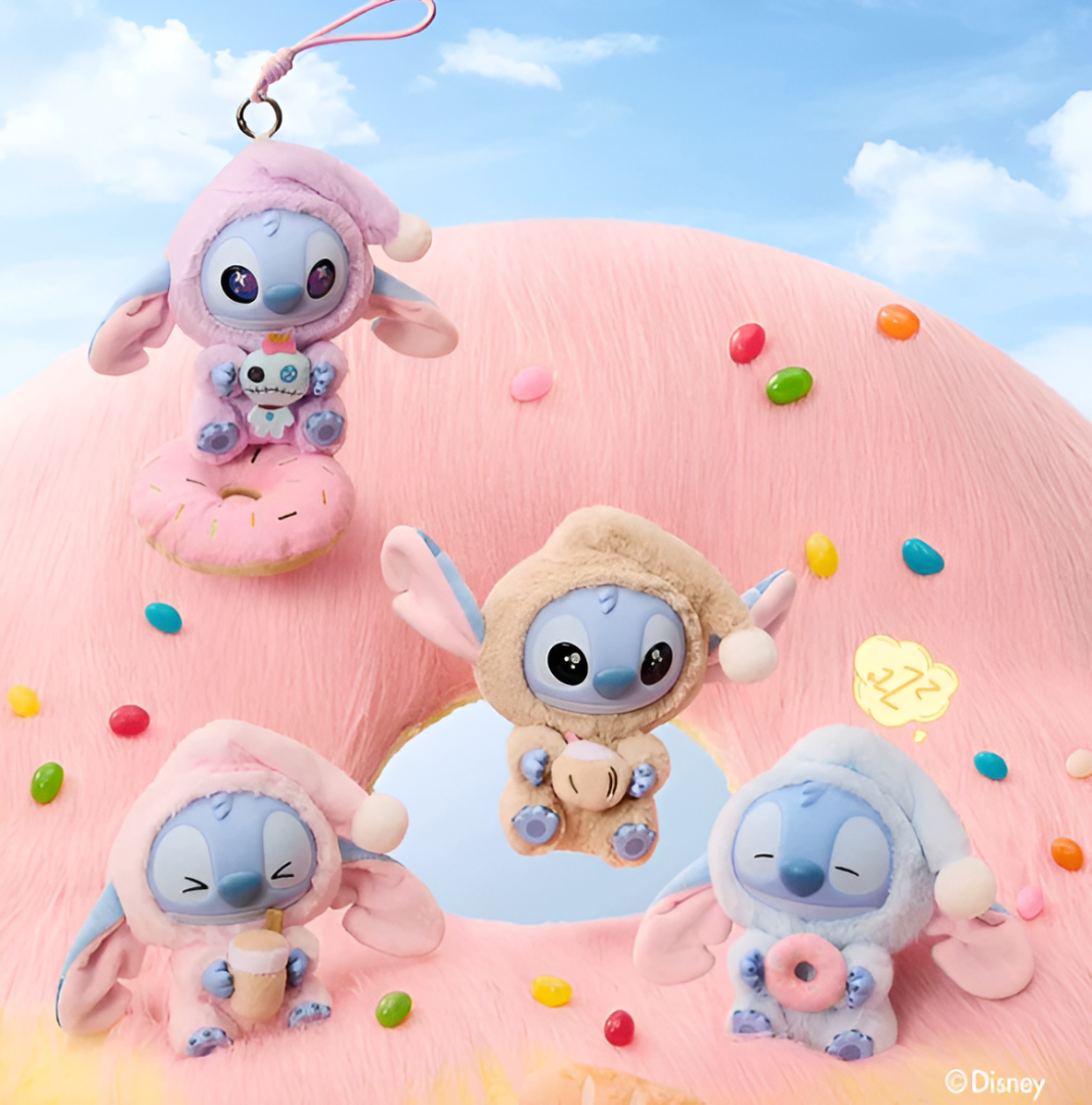LLAVERO SORPRESA STITCH LABUBU