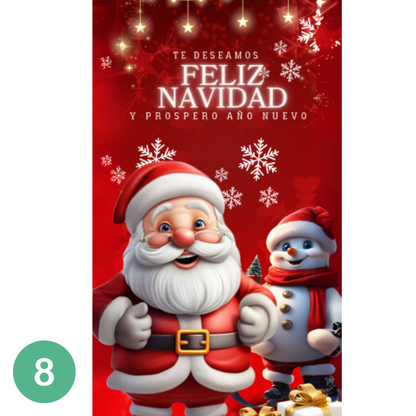 FUNDAS NAVIDEÑAS PARA PUERTAS