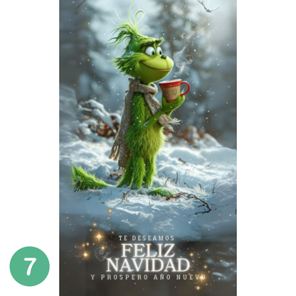 FUNDAS NAVIDEÑAS PARA PUERTAS