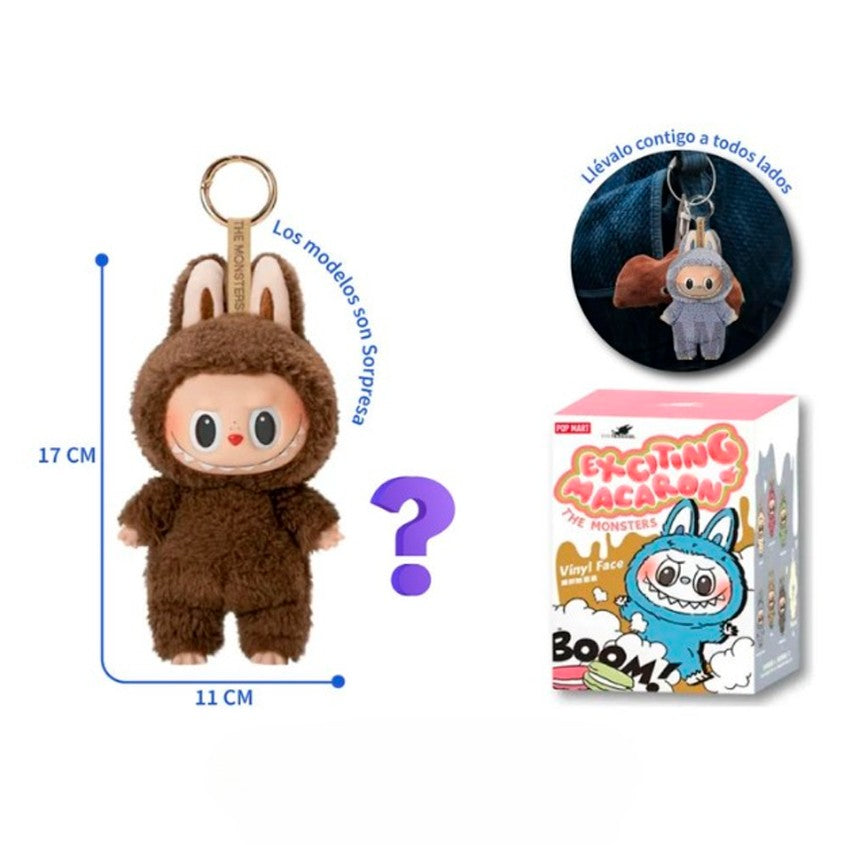 LLAVERO SORPRESA LABUBU CON LUZ Y SONIDO