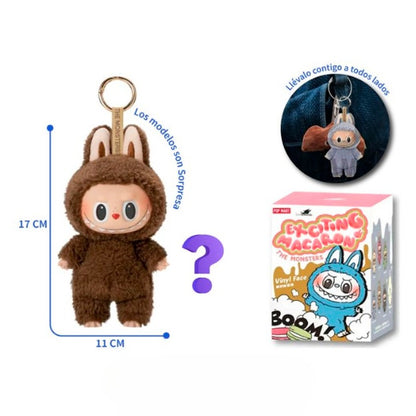 LLAVERO SORPRESA LABUBU CON LUZ Y SONIDO