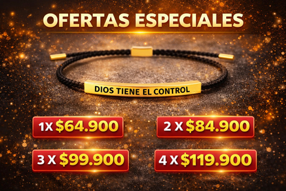 PULSERA DIOS TIENE EL CONTROL