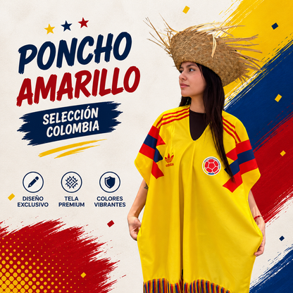 PONCHO SELECCION COLOMBIA MUNDIAL 2026