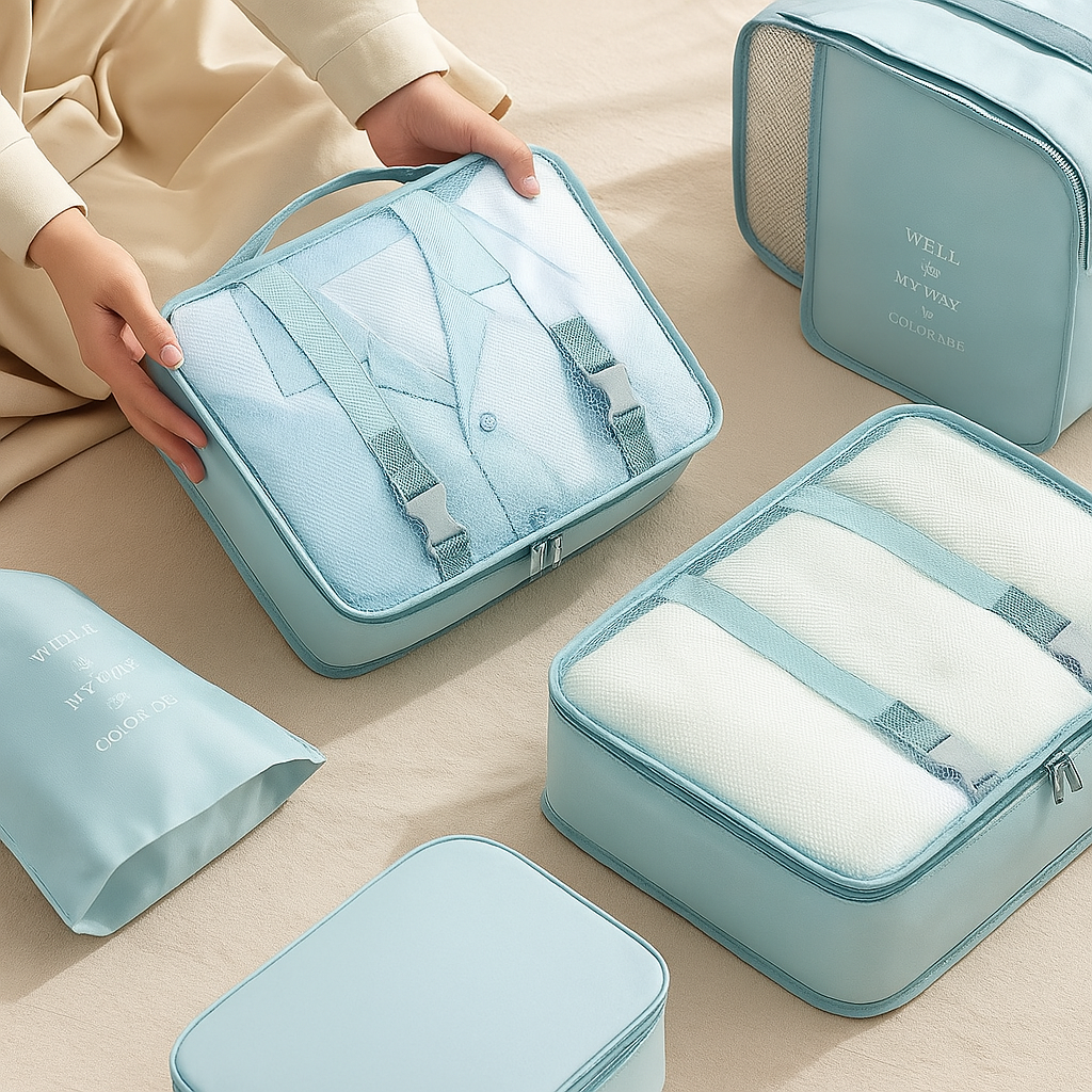 ORGANIZADOR DE EQUIPAJE X7 PIEZAS