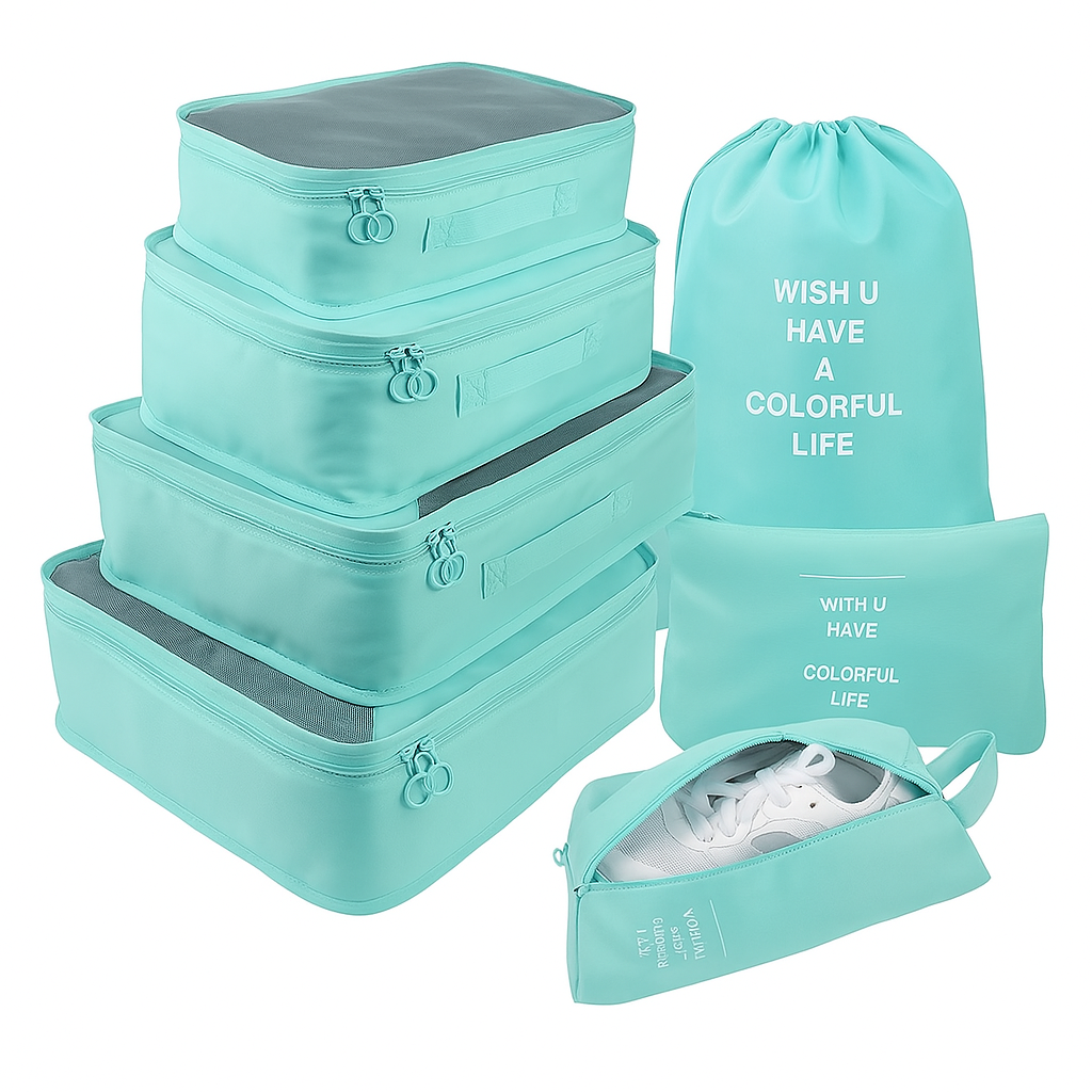 ORGANIZADOR DE EQUIPAJE X7 PIEZAS