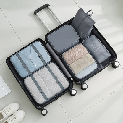 ORGANIZADOR DE EQUIPAJE X7 PIEZAS