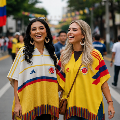 PONCHO SELECCION COLOMBIA MUNDIAL 2026