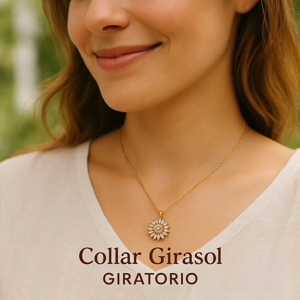 COLLAR GIRASOL GIRATORIO