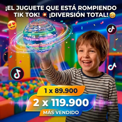 JUGUETE SPINNER BOLA VOLADORA