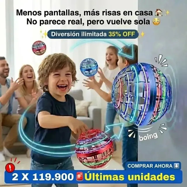 JUGUETE SPINNER BOLA VOLADORA