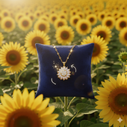 COLLAR GIRASOL GIRATORIO
