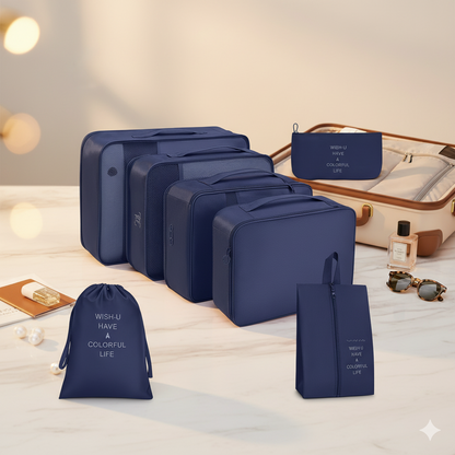 ORGANIZADOR DE EQUIPAJE X7 PIEZAS