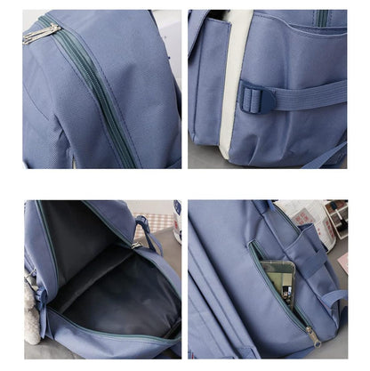 SET MALETA ESCOLAR (5 en 1)