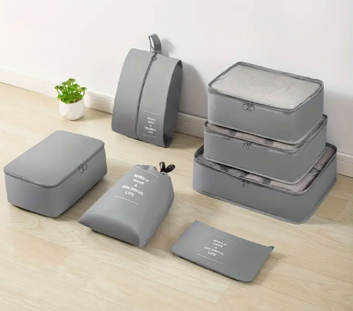 ORGANIZADOR DE EQUIPAJE X7 PIEZAS