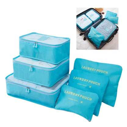 BOLSAS ORGANIZADORAS DE VIAJE X6