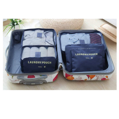 BOLSAS ORGANIZADORAS DE VIAJE X6