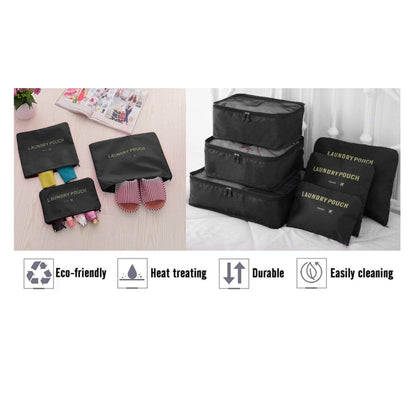 BOLSAS ORGANIZADORAS DE VIAJE X6