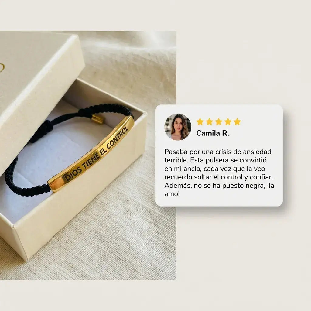 PULSERA DIOS TIENE EL CONTROL